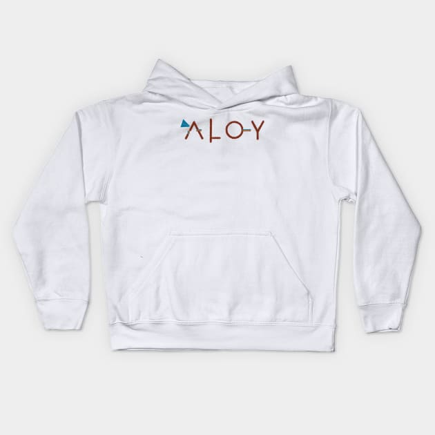 Aloy (color) Kids Hoodie by artsandherbs